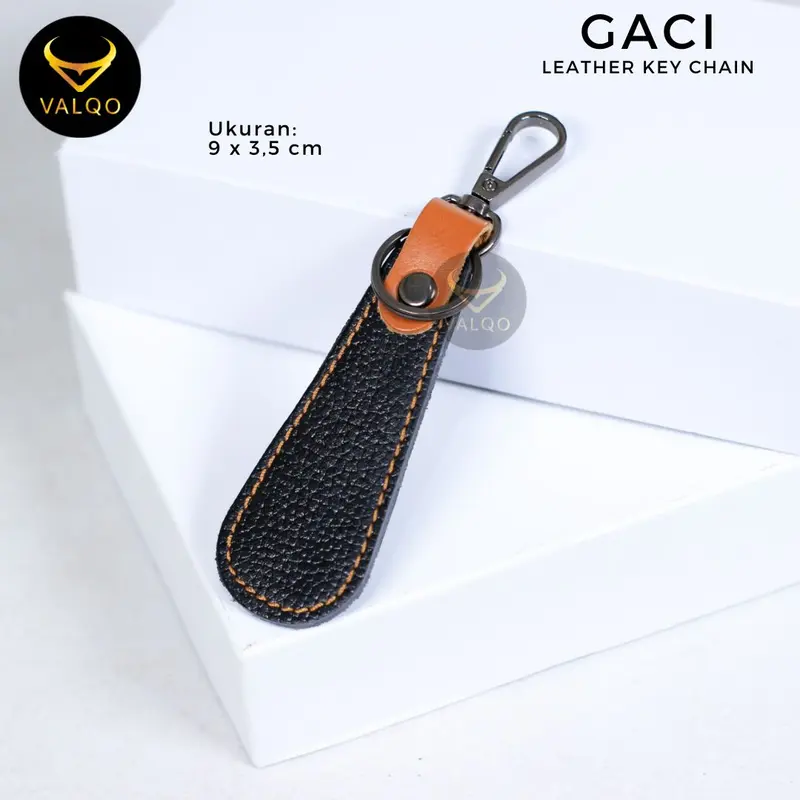 [VALQO] GACI Gantungan Kunci Kulit Sapi Mobil Motor Lemari Laci Souvenir 3