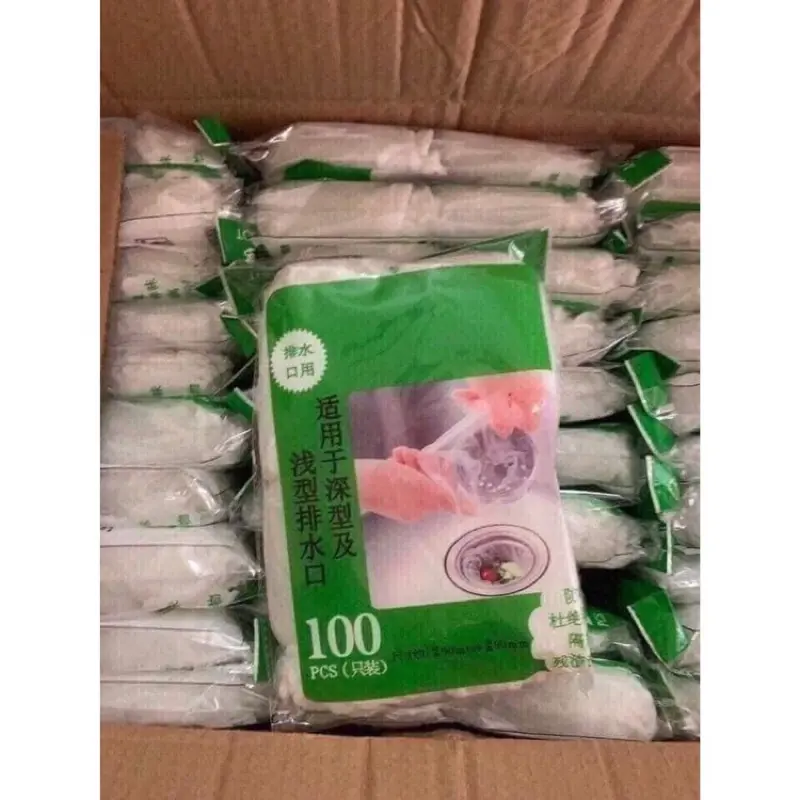 Sét túi lọc rác chống tắc nghẽn bồn rửa bát bịch/100 cái 1