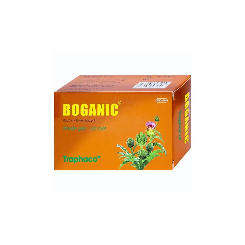 Boganic - Hỗ trợ giải độc gan Hộp 5 vỉ x 20 viên 2