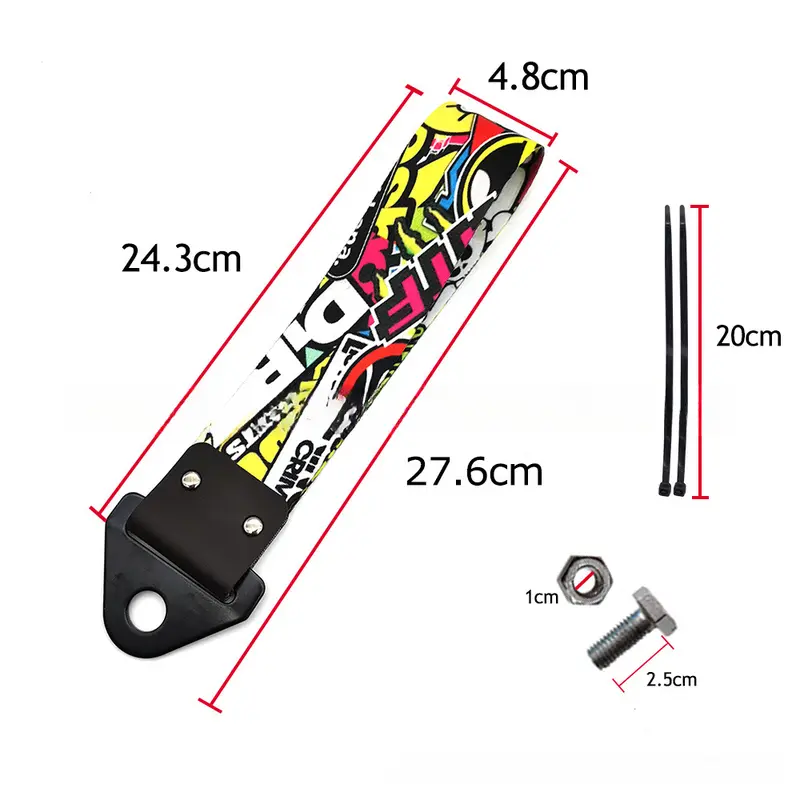 Sparco Universal Tow Strap | Heavy-Duty Front and Rear Towing Hook – Zelix Automotives Sparco Universal Tow Strap | Heavy-Duty Front and Rear Towing Hook – Zelix Automotives