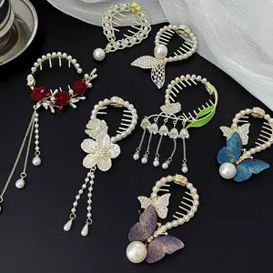 JEPITAN BENTUK DONAT HIASAN RAMBUT JUNTAI JP332338870