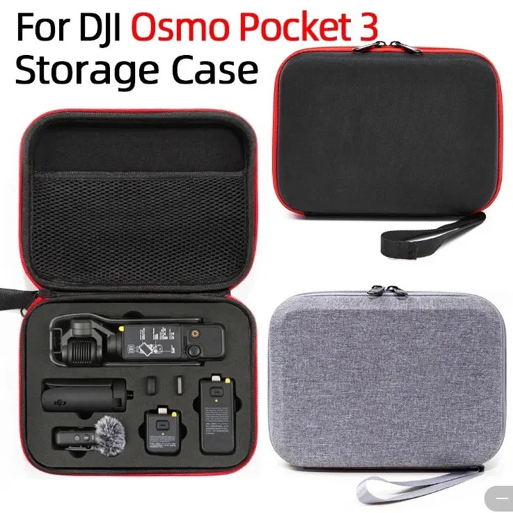 Hộp Đựng DJI OSMO Pocket 3, Dung Lượng Lớn, Lưu Trữ Toàn Bộ, Chống Sốc, Túi Xách, Túi Mini Cầm Tay Thích Hợp Cho Phụ Kiện DJI Pocket 3