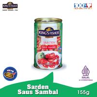 Gambar King's Fisher Sarden mini saus sambal Makanan Kaleng 155 g kings fisher dari Kingsfisher Kota Administrasi Jakarta Utara 1 Tokopedia