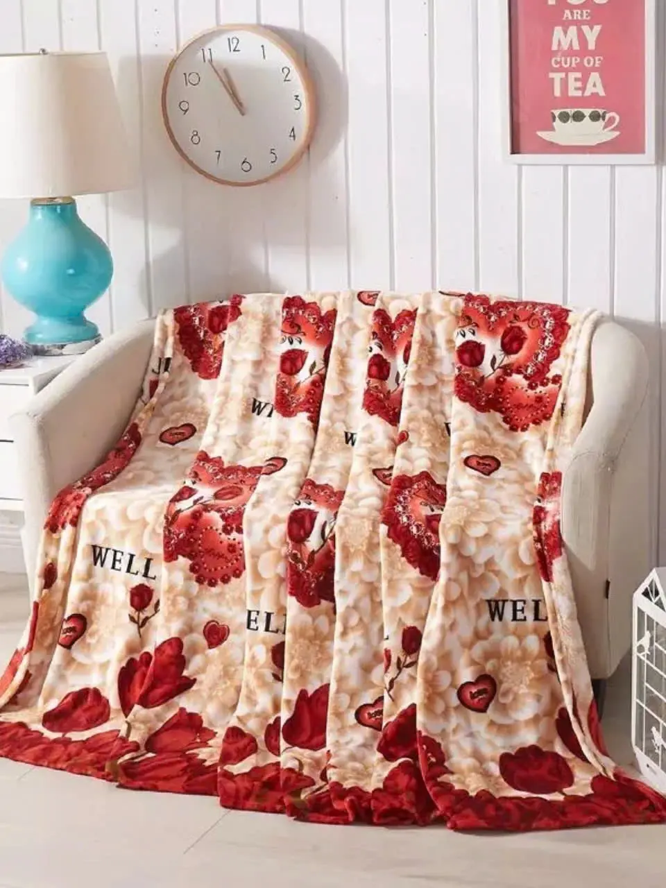 Chăn Mền Nhung Tuyết Loại 1 Lớp Kích Thước 1m6.5 x 2m Hải Hồ Store - Chất liệu Lông Nhung, Mịn Màng, Đắp Ấm Cho Người Sử Dụng
