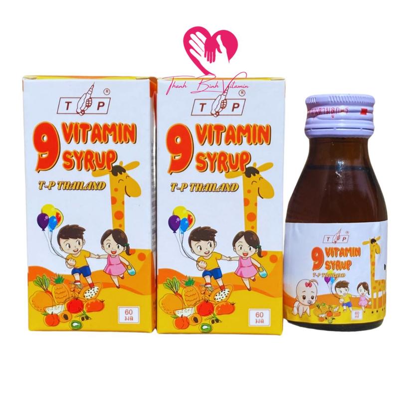 [Combo 1 tháng 3 Chai]  Vitamin Và Thực Phẩm Bổ Sung Cho Bé Chai Siro 60ml 1