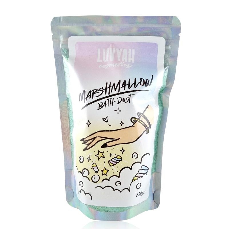 Marshmallow Bath Dust - 250g Body Care Body Wash Gift Scent Scent Nourishing Comfort Skincare 0