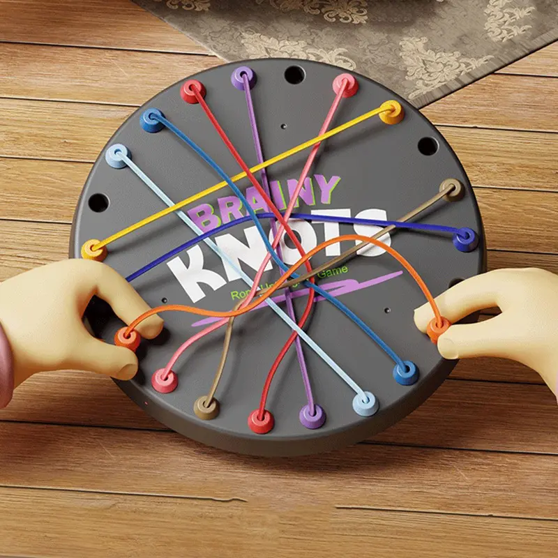 Kids Rope Untangling Game Logic Thinking Focus Training Rope - TikTok ...