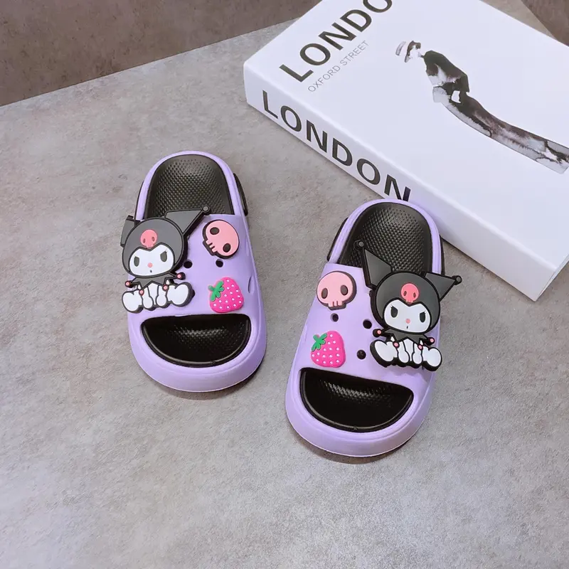 [Form Nhỏ] Dép Trẻ Em Sticker Hoạt Hình Dễ Thương, Nhựa EVA Siêu Nhẹ, Siêu Mềm Cho Bé Gái 2 - 10 Tuổi. SK281 4