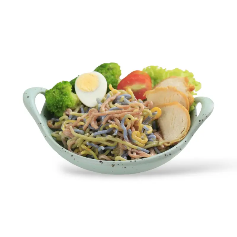 SUNKRISPS Rainbow Noodle Cheese | Mie Pelangi Mpasi Sehat Rasa Keju 45gr 2