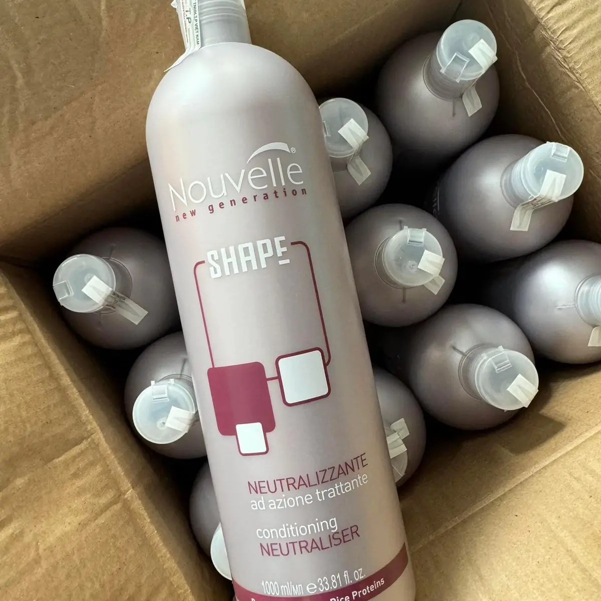 Dập uốn dinh dưỡng đa năng Nouvelle 1000ml siêu xoăn siêu bóng tóc