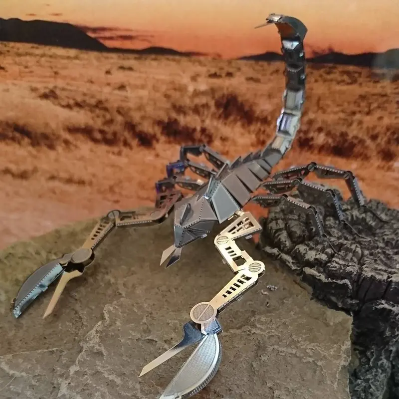 Mô hình 3D kim loại lắp ráp Bọ cạp Scorpion _ Chưa lắp 2