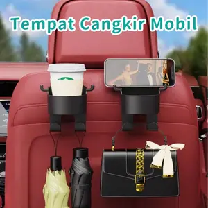 Vixplorn Cup Holder Botol Mobil Tempat Minum/Cantolan Mobil Belakang Kursi Gantungan Jok Botol Serbaguna Minuman Universal