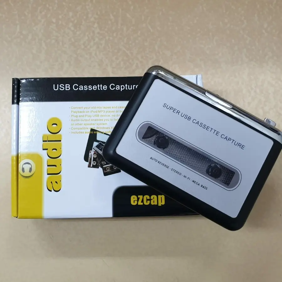Ezcap218 - USB casette recorder