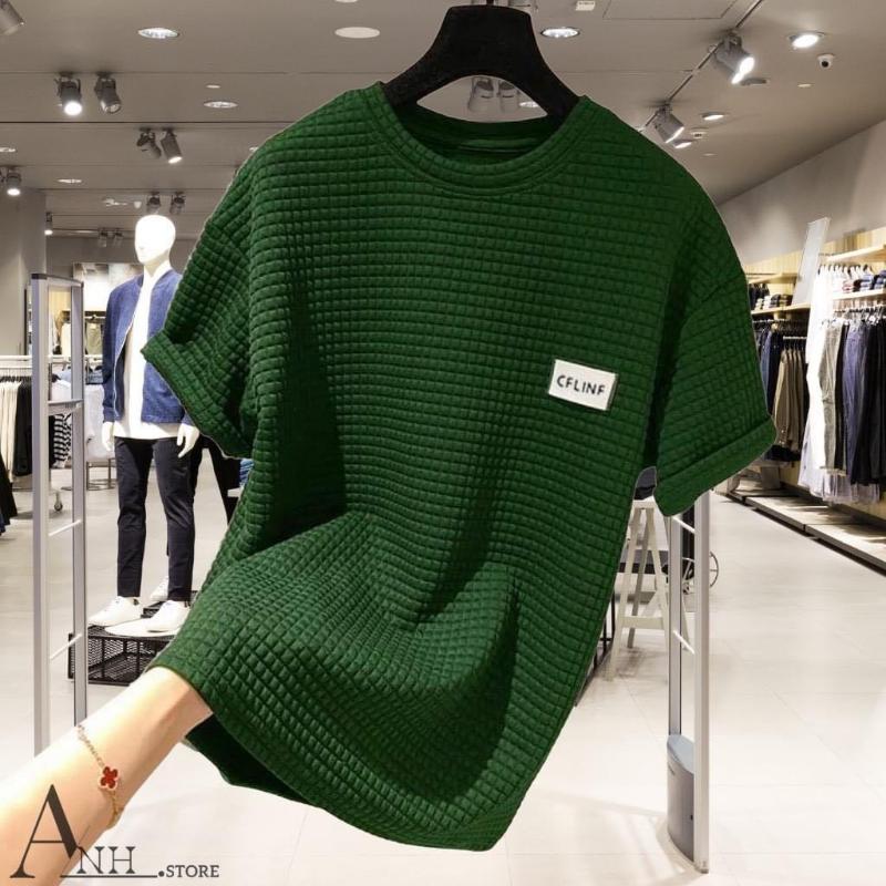 Product Introduction of ÁPhông Cotton Xốp Nam Logo Thời Trang Store NA Menswear Nhung Nâu 17