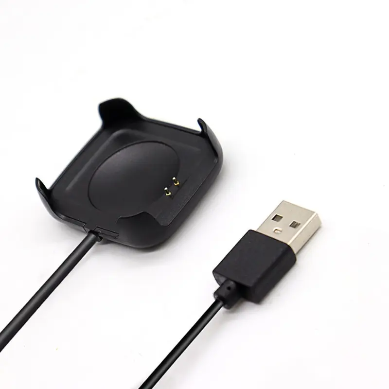 Kabel USB Charger Casan  Watch fits with HW19 HW22 2 PIN Smartwatch Jam Docking Cable Dock Charger 7