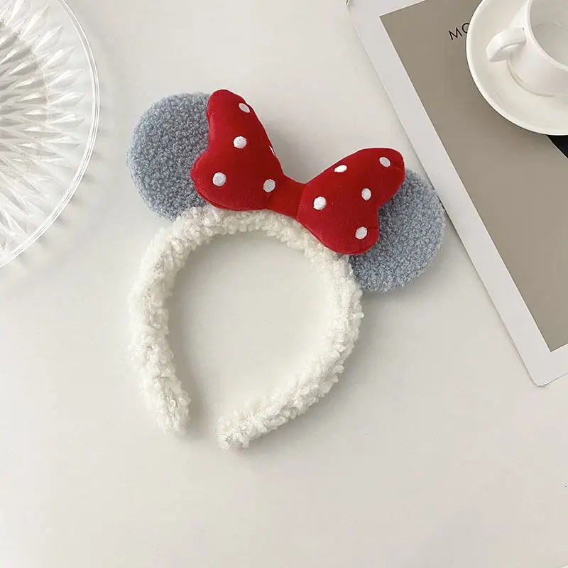 BD055 BANDO BULU MOTIF PITA  MINNIE MOUSE LUCU BANDO FASHION LUCU 4