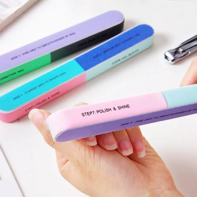 Dũa Móng Tay Sáu Mặt Dải Mài, Mới, Đa Năng, Dũa Phục Hồi Viền Đánh Bóng, 1 Cái