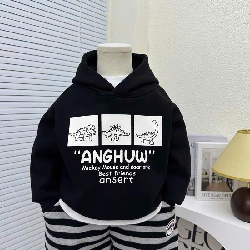 [GIÁ MỞ BÁN] Áo nỉ hoodie thu đông cho bé trai và bé gái, áo nỉ dáng thụng có mũ KABICO phong cách _T55