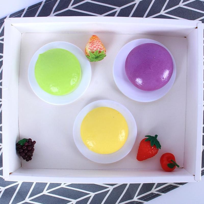 Simulation Bread Decompression Toys Fake Food Slow Rebound Adult Kids Stress Relief Toys 8