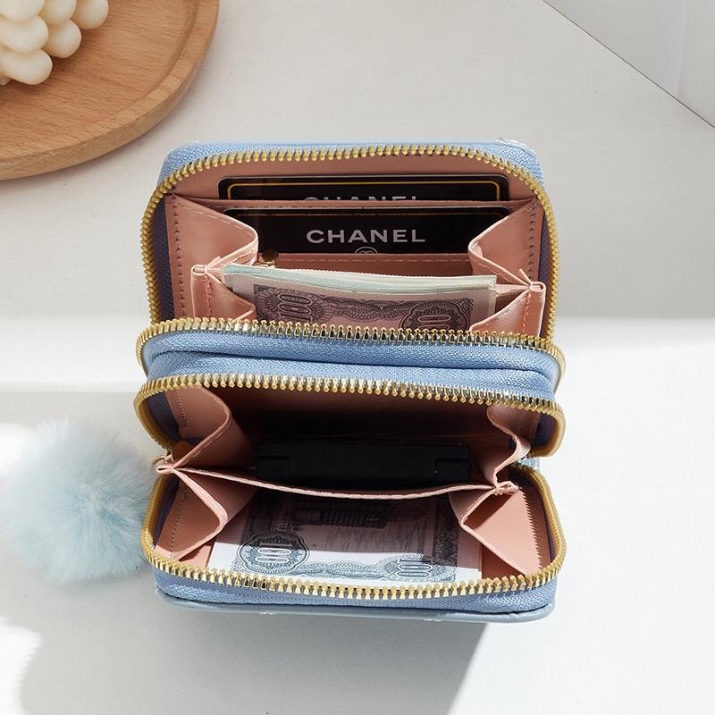 Product Introduction of ví nữ cầm tay mini cao cấp ví đựng tiền và thẻ Da 1