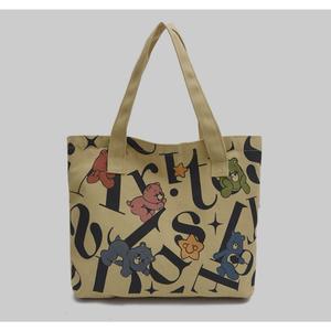 YQY Fashion Canvas Cotton Cloth Bag Shopping Tote Bags Handle Bag shoulder bag for woman 7125