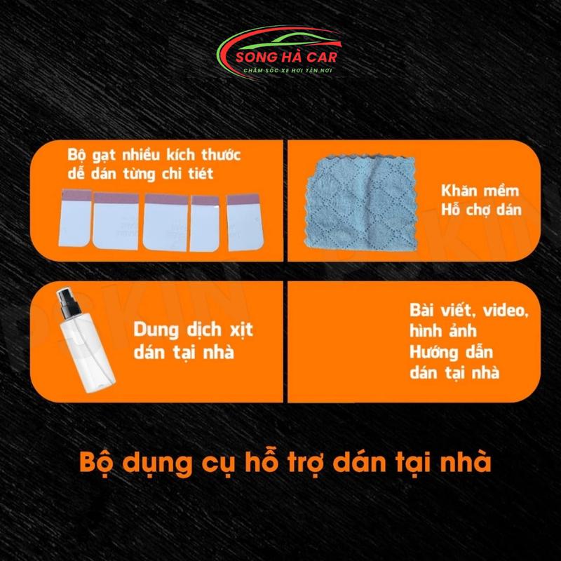 Toyota Veloz : Full nội thất tặng dán hõm,Dán PPF bảo vệ nội thất, chống xước và luôn bóng đẹp 7