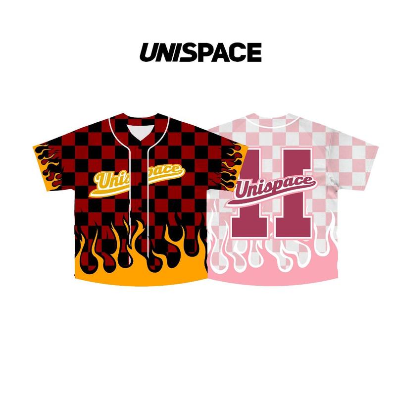 Áo sơ mi bóng chày local brand By UniSpace form rộng unisex nam nữ Flare