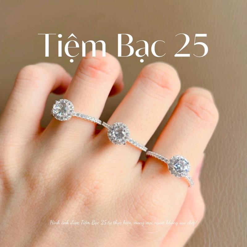 Nhẫn LISA 2 tầng đá sang trọng 3
