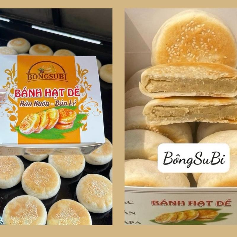 BÁNH HẠT DẺ HỘP VÀNG ÍT NGỌT
