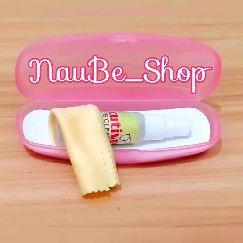Box + sempotan pembersih + lap kacamata 1