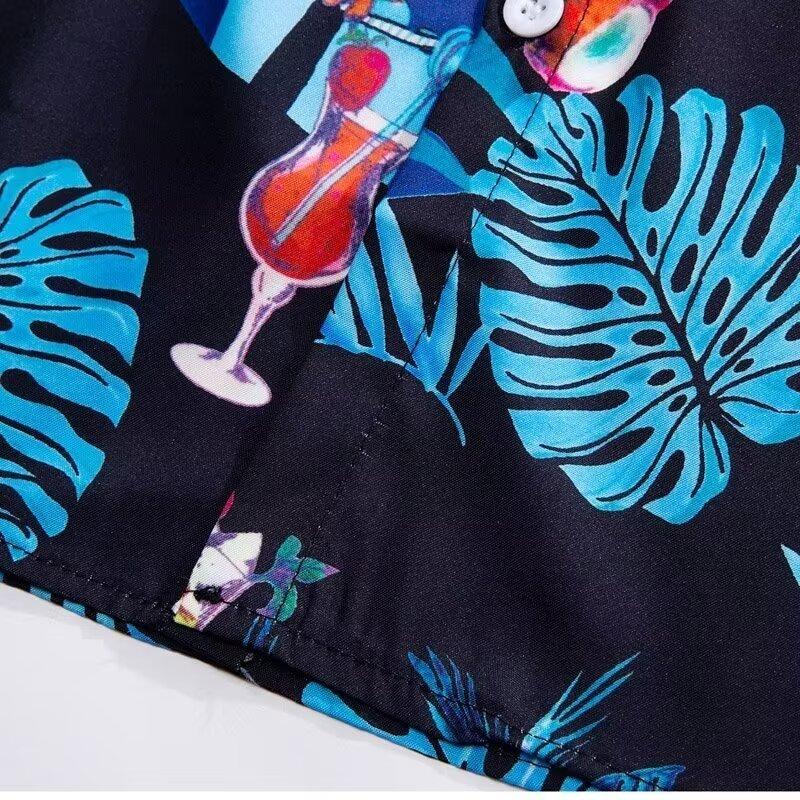 Product Introduction of Men's Traditional Clothing Men's T-shirt Men's Shirt Men's Short Sleeve Couple Short Sleeve Thin Clothes Fashion Printing Menswear Suits 10
