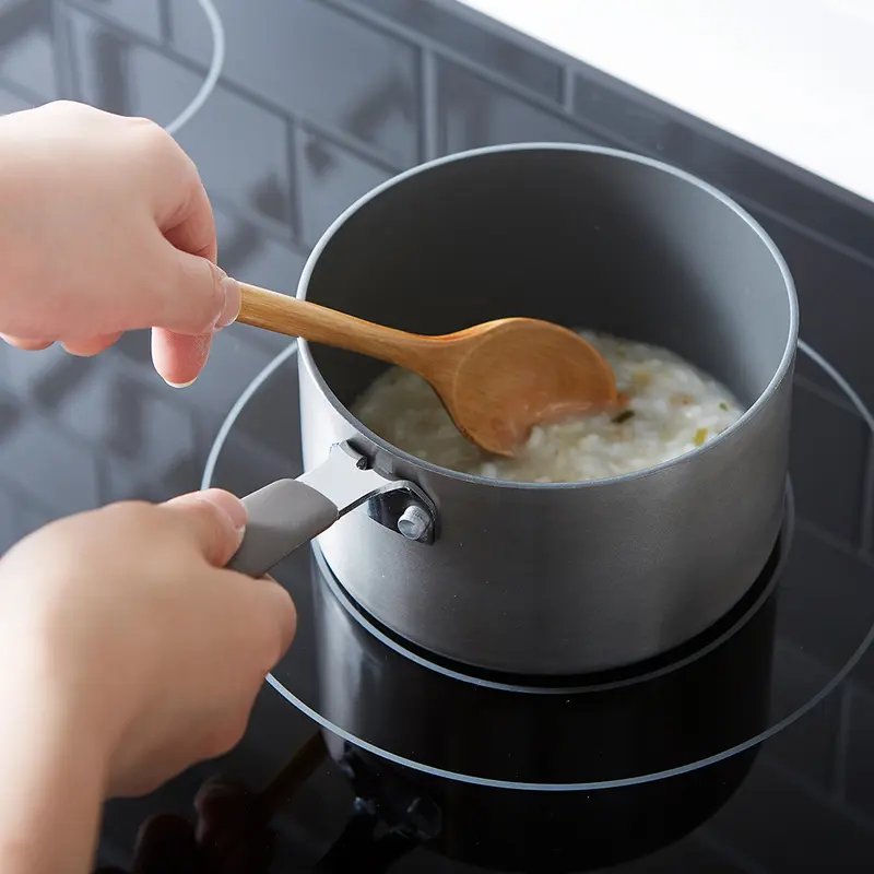 Nồi chảo nhôm LocknLock mini Handycook không dùng trên bếp từ - chống dính Chính hãng, nấu đồ ăn dặm  - HAPO 7