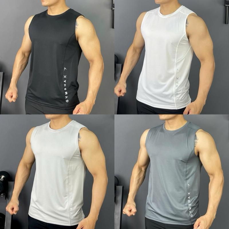 Áo Thun Sát Nách Nam Gym, Chất Vải Mè Loang Lỗ Thấm Hút Mồ Hôi