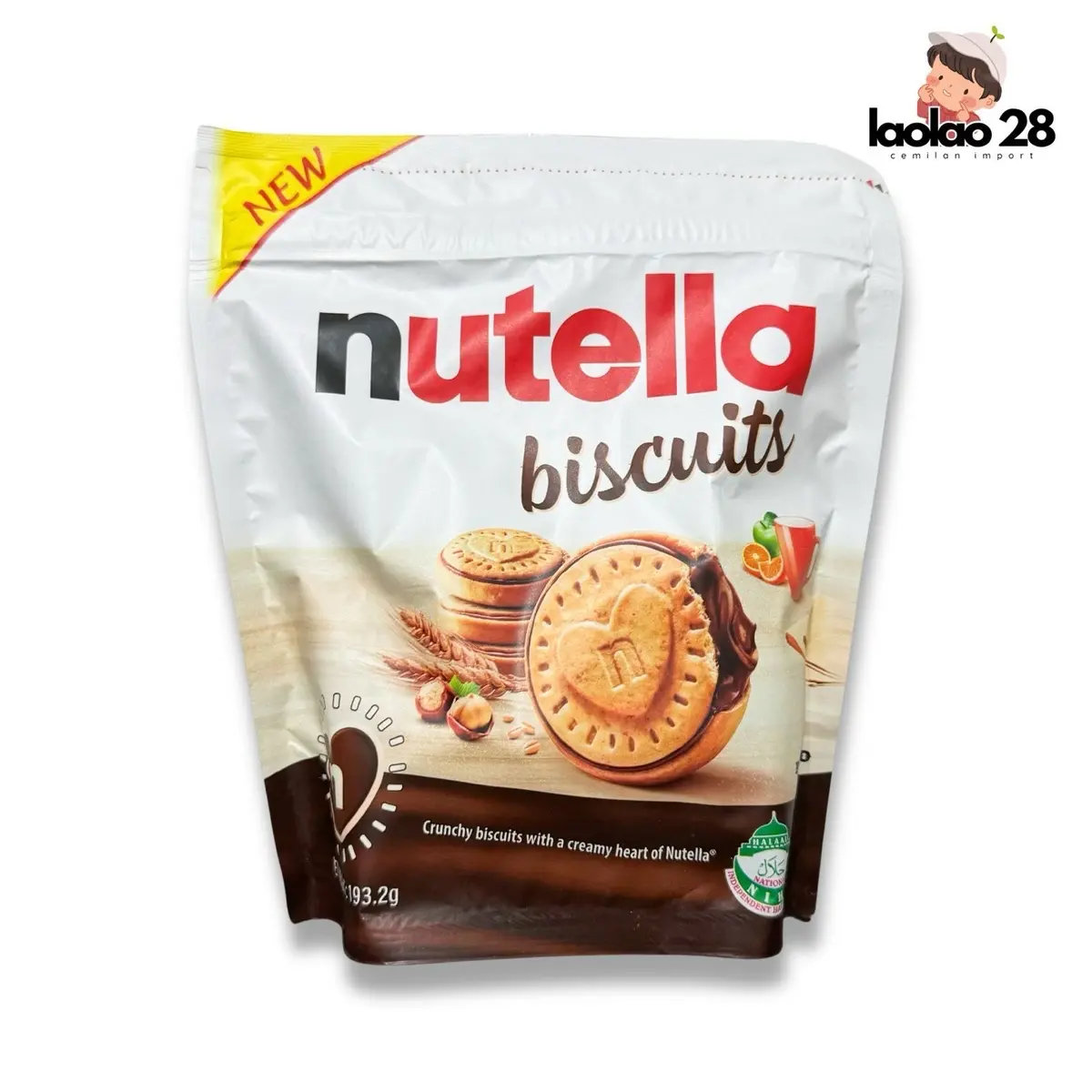 Nutella Biscuits 193gr 2pack