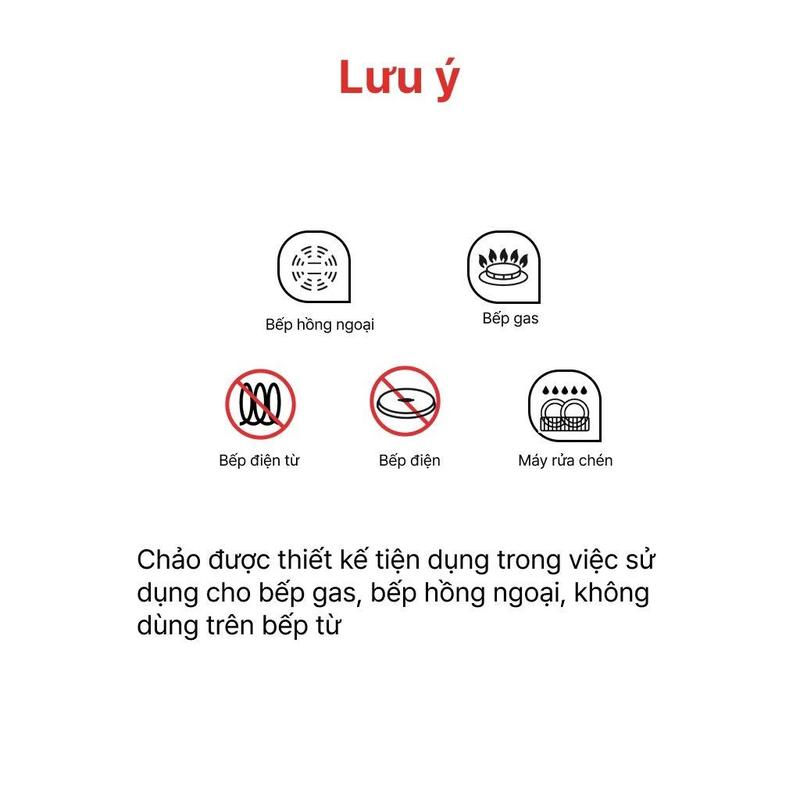 Chảo chống dính [Happycook] HWF 32/ 34/ 36 4