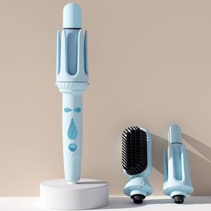 3-in-1 ヘアカーラーセット イオンスプレー付き、静電フリズを軽減、保湿効果、簡単操作、60分自動電源オフ
