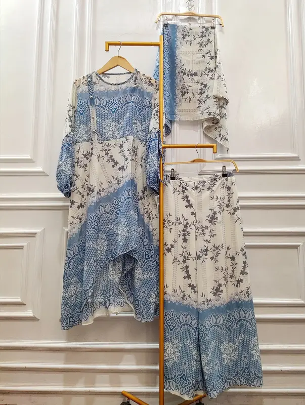 Gamis Set Hijab wanita Nagita series 5