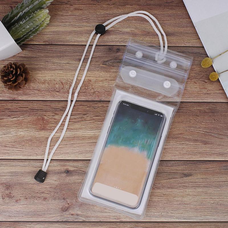 Product Introduction of Waterproof Three Fold Mobile Phone Bag Airbag Swimming Cover Touch Cover Protective Hot Diving W0K3 18