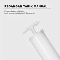 Gambar Dr. Storage Pompa Tangan Vacuum Pompa Plastik Kompresi Vakum Hand Pump Vacuum Bag Tebal Serbaguna - Pompa Tangan Putih dari Dr. Storage Kota Bekasi 3 Tokopedia