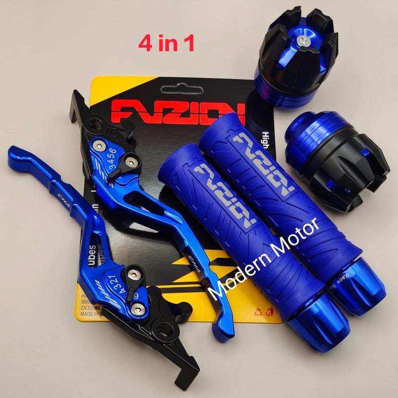 [ Paket 4in1 ] Model Hayaidesuu THE STORM / Handgrip FUZION + Jalu Stang Cnc + Jalu As + Handle Setelan Cnc Mio j Xeon Beat RK King Vixion Aerox PCX Adv N-max Vario 150 Tiger Ninja 250 0
