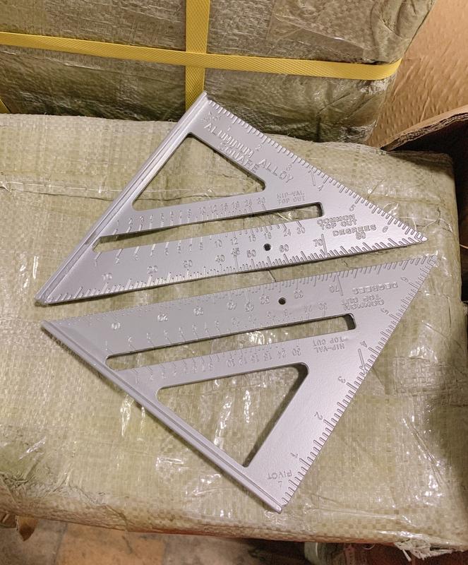 THƯỚC KE VUÔNG GÓC, THƯỚC KE MÒI GÓC NHÔM ĐÚC 18CM, 30CM CHO CÁC ANH THỢ MỘC, THỢ XÂY