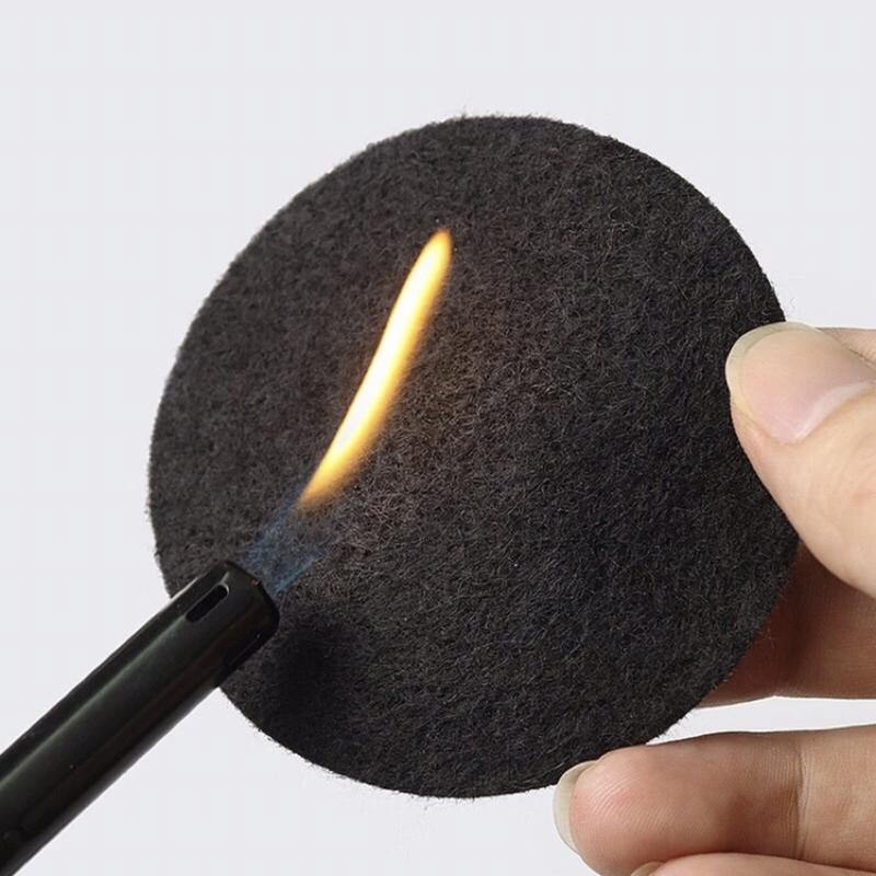 Product Introduction of Combo 3 Miếng Lót Chống Cháy, Chống Nóng, Cách Nhiệt Chất Liệu Sợi Thuỷ Tinh Carbon Dùng Cho Lư Xông Trầm | Hương Tâm Hiền Dầu Thơm Phòng Dầu Thơm 1