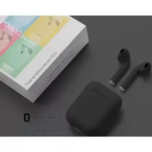 ￼ ￼ ￼ ￼HEADSET BLUETOOTH INPODS WIRELESS i12 MACARON EARPHONE TWS BLUETOOTH 5.0 WARNA MACARON
