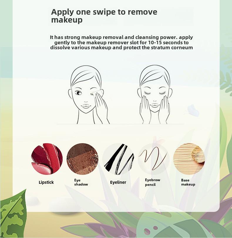 Product Introduction of Avocado Plant Essence Makeup Remover Wipes Lazy Cleansing Makeup Remover Eye Lip Makeup Disposable Wet Wipes Cotton Wipes Easy to Use, Convenient and Clean kirkland  toilet  paper 9