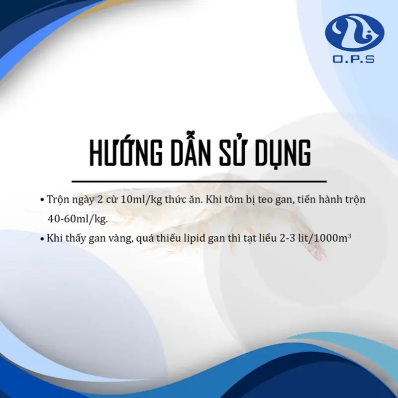 (KM 3+1) HERB CURE OPS - Hỗ trợ phòng ngừa các bệnh gan tuỵ trên tôm 2