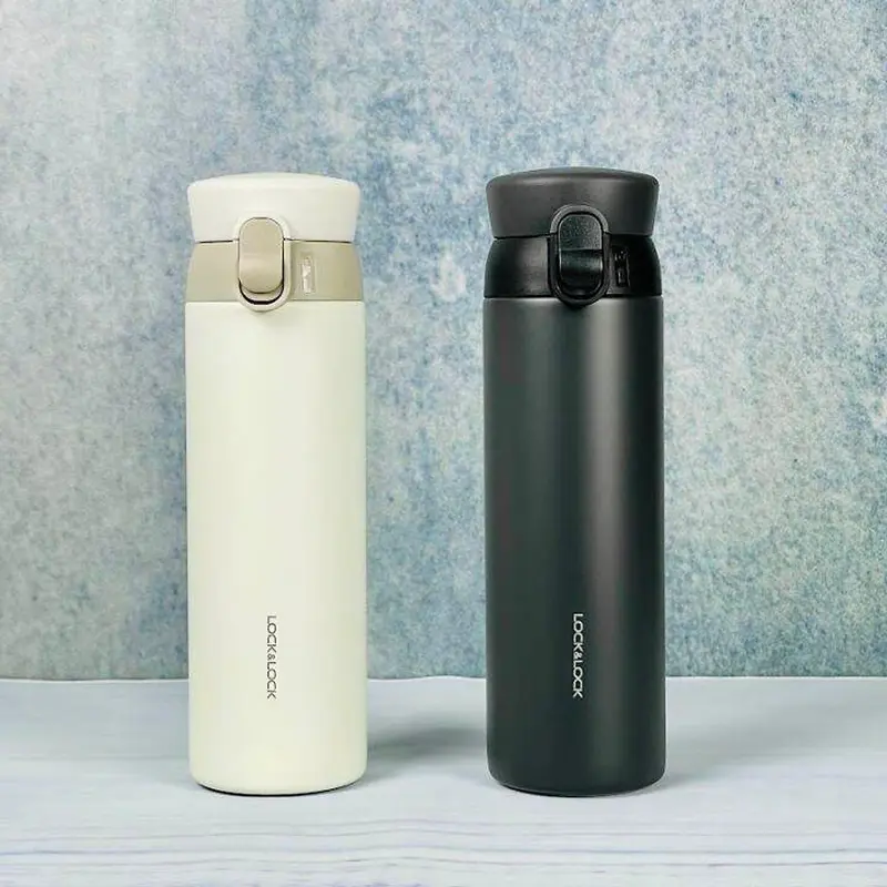 Bình Giữ Nhiệt LocknLock Wannabe One Touch 450ml LHC3240, Hàng Chính Hãng, Nắp Bật 1 Chạm - JoyMall[tặng ống hút thẳng từ 01/07 - 08/07/25 chỉ có trên livestream] 7