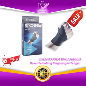 Exceed 739CA Wrist Support - Deker Pelindung Pergelangan Tangan 0809 Olahraga Outdoor
