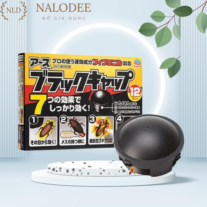 Hộp 12 viên thuốc diệt gián sinh học, diệt gián tận gốc Nhang