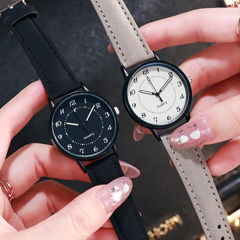 Product Introduction of Women Fashion Watch Quartz Wirstwatch Luminous PU Leather Band Watch Ladies Casual Gift Wrist Watches Clock Reloj Mujer 3