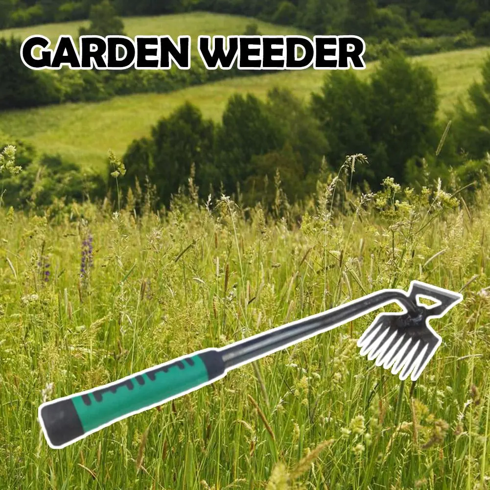 Garden Weeder 8 Teeth Thicken Manganese Steel Dual Weeding Purpose Tool Artifact Weeding A5D7